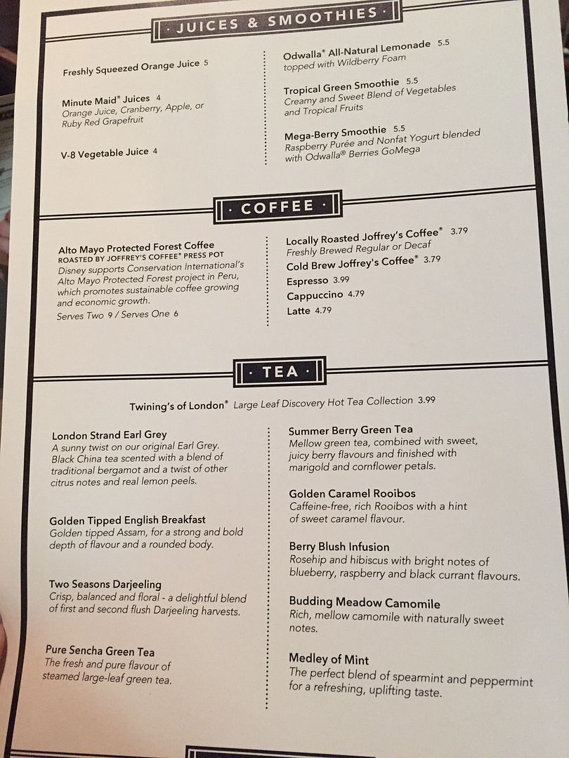 Ale & Compass Breakfast Taste of Disney